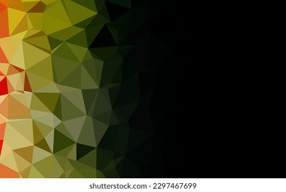 Light Multicolor, Rainbow vector low poly layout. Creative illustration in halftone style with gradient. Completely new design for your business.