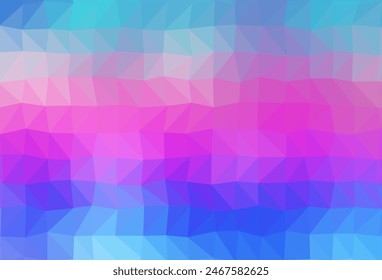 Light Multicolor, Rainbow vector low poly cover. Colorful illustration in Origami style with gradient.  Polygonal design for your web site.