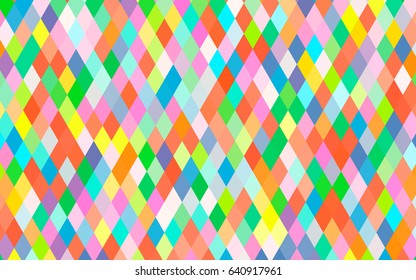 Light Multicolor, Rainbow vector low poly pattern. Shining illustration, which consist of triangles. Triangular pattern for your business design.