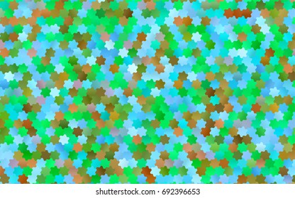 Light Multicolor, Rainbow vector low poly background. A sample with a polygonal design. Low poly illustration, low polygonal background.