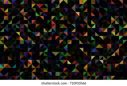 Light Multicolor, Rainbow vector low poly background. A vague abstract illustration with gradient. A new texture for your design.