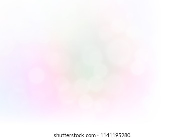 Light Multicolor, Rainbow vector modern bokeh pattern. Glitter abstract illustration with an elegant design. The template can be used for your brand book.