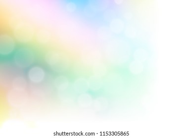 Light Multicolor, Rainbow vector modern elegant background. Modern geometrical abstract illustration with gradient. A completely new design for your business.