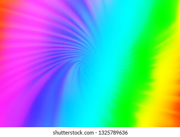 Light Multicolor, Rainbow vector modern bokeh pattern. Glitter abstract illustration with an elegant design. Brand new style for your business design.