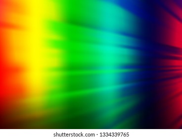 Light Multicolor, Rainbow vector modern elegant background. Colorful illustration in blurry style with gradient. A completely new template for your design.