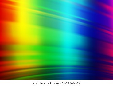 Light Multicolor, Rainbow vector modern elegant background. A completely new color illustration in a bokeh style. The elegant pattern for brand book.