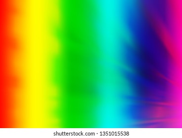 Light Multicolor, Rainbow vector modern elegant template. An elegant bright illustration with gradient. The template can be used for your brand book.