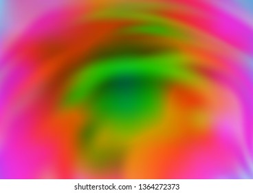 Light Multicolor, Rainbow vector modern elegant template. An elegant bright illustration with gradient. The template can be used for your brand book.