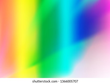 Light Multicolor, Rainbow vector modern bokeh pattern. Glitter abstract illustration with an elegant design. A completely new template for your design.