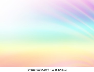 Light Multicolor, Rainbow vector modern elegant template. A completely new color illustration in a bokeh style. The template can be used for your brand book.