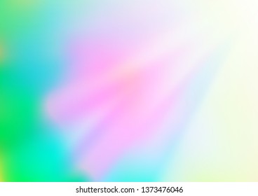 Light Multicolor, Rainbow vector modern elegant template. Glitter abstract illustration with an elegant design. A completely new design for your business.