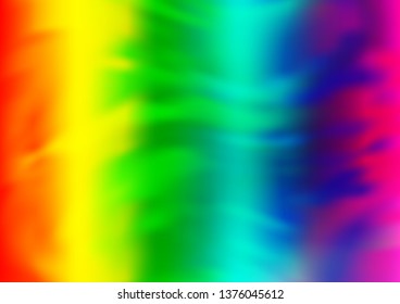 Light Multicolor, Rainbow vector modern elegant template. Colorful illustration in blurry style with gradient. The best blurred design for your business.
