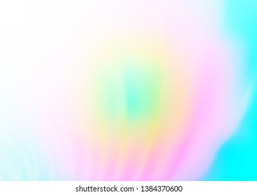 Light Multicolor, Rainbow vector modern elegant template. Colorful illustration in abstract style with gradient. A completely new template for your design.