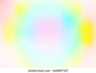 Light Multicolor, Rainbow vector modern bokeh pattern. Colorful abstract illustration with gradient. The background for your creative designs.
