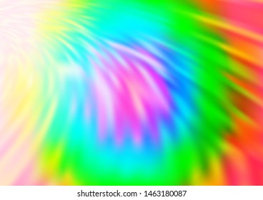 Light Multicolor, Rainbow vector modern bokeh pattern. Colorful abstract illustration with gradient. A new texture for your design.