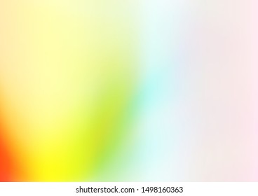 Light Multicolor, Rainbow vector modern elegant background. Colorful abstract illustration with gradient. The blurred design can be used for your web site.