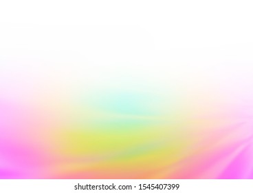 Light Multicolor, Rainbow vector modern bokeh pattern. A vague abstract illustration with gradient. The template can be used for your brand book.