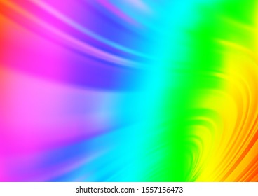 Light Multicolor, Rainbow vector modern bokeh pattern. A completely new color illustration in a bokeh style. A new texture for your design.