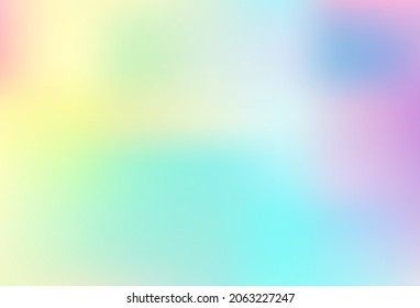 Light Multicolor, Rainbow vector modern bokeh pattern. Modern abstract illustration with gradient. Elegant cover for a brand book.
