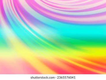 Light Multicolor, Rainbow vector modern elegant template. Shining colorful illustration in a Brand new style. The template can be used for your brand book.