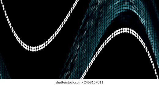 Light Multicolor, Rainbow vector modern geometrical circle abstract background. Dotted texture template. Geometric pattern in halftone style with gradient.