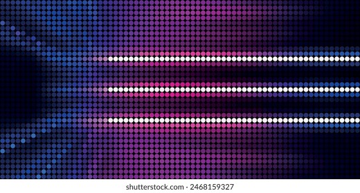 Light Multicolor, Rainbow vector modern geometrical circle abstract background. Dotted texture template. Geometric pattern in halftone style with gradient.