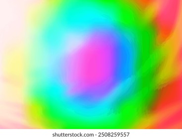 Light Multicolor, Rainbow vector modern elegant template. Colorful abstract illustration with gradient. Brand new style for your business design.