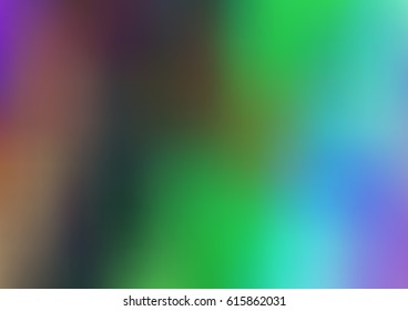 Light Multicolor, Rainbow vector modern elegant abstract background with gradient. Brand-new colored template in blurry style. 