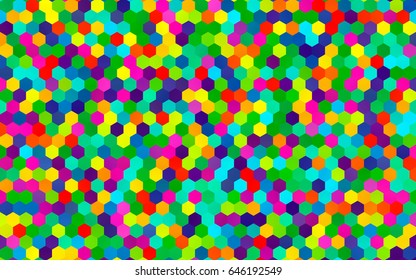 Light Multicolor, Rainbow vector modern geometrical abstract background. Texture, brand-new background. Geometric background in Origami style with gradient. 