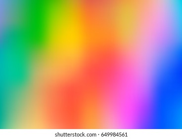 Light Multicolor, Rainbow vector modern elegant background. A vague abstract illustration with gradient. A new texture for your design.