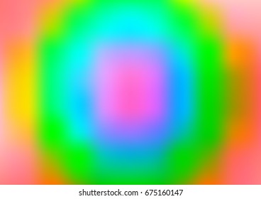 Light Multicolor, Rainbow vector modern elegant template. Brand-new colored illustration in blurry style with gradient. Brand-new style for your business design.