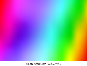 Light Multicolor, Rainbow vector modern elegant abstract background with gradient. Brand-new colored template in blurry style. 