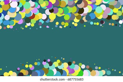 Light Multicolor, Rainbow vector modern geometrical circle abstract background. Dotted texture template. Geometric pattern in halftone style with gradient. Light Multicolor, Rainbow vector modern geometrical circle abstract background. Dotted texture template. Geometric pattern in halftone style with gradient.