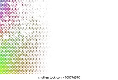 Light Multicolor, Rainbow vector modern geometrical abstract background. Texture, brand-new background. Geometric background in Origami style with gradient. 