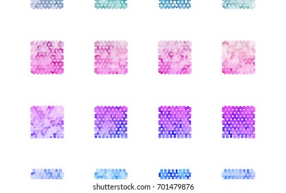 Light Multicolor, Rainbow vector modern geometrical abstract background. Texture, brand-new background. Geometric background in Origami style with gradient. 