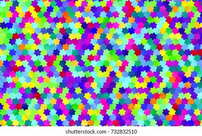 Light Multicolor, Rainbow vector modern geometrical abstract background. Texture, brand-new background. Geometric background in Origami style with gradient. 