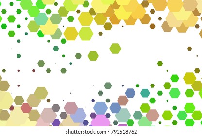 Light Multicolor, Rainbow vector modern geometrical abstract background. Texture, brand-new background. Geometric background in Origami style with gradient. 