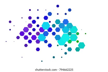Light Multicolor, Rainbow vector modern geometrical abstract background. Texture, brand-new background. Geometric background in Origami style with gradient. 
