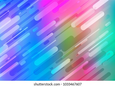 Light Multicolor, Rainbow vector natural elegant background. Ethnic elegant natural pattern with gradient. Brand-new style for your business design.