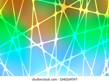 Light Multicolor, Rainbow vector natural elegant texture. Blurred decorative design in Indian style with Zen tangles. Hand painted design for web, wrapping, wallpaper.