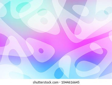 Light Multicolor, Rainbow vector natural abstract background. A completely new color illustration in doodle style. A completely new design for your business.