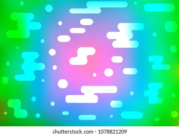 Light Multicolor, Rainbow vector natural elegant texture. Ethnic elegant natural pattern with gradient. Hand painted design for web, wrapping, wallpaper.