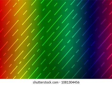 Light Multicolor, Rainbow vector natural abstract texture. Doodles on blurred abstract background with gradient. The template can be used as a background for cell phones.