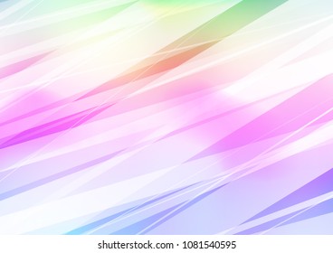 Light Multicolor, Rainbow vector natural abstract pattern. Colorful illustration in abstract style with doodles and Zen tangles. The pattern can be used for wallpapers and coloring books.
