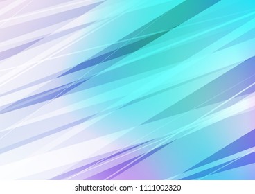 Light Multicolor, Rainbow vector natural elegant pattern. Modern geometrical abstract illustration with doodles. The textured pattern can be used for website.