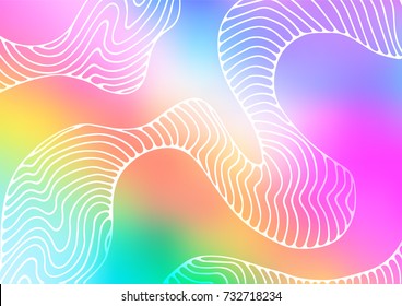 Light Multicolor, Rainbow vector natural elegant texture. Glitter abstract illustration with doodles and Zen tangles. Brand-new design for your business.