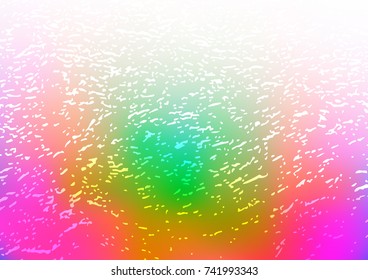 Light Multicolor, Rainbow vector natural abstract template. Modern geometrical abstract illustration with doodles. A completely new design for your business.