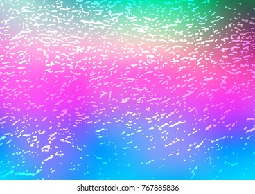 Light Multicolor, Rainbow vector natural elegant texture. Doodles on blurred abstract background with gradient. A completely new design for your business.