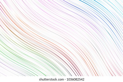 Light Multicolor, Rainbow vector pattern with bubble shapes. Creative illustration in halftone marble style with gradient. The template for cell phone backgrounds.