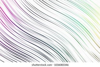 Light Multicolor, Rainbow vector pattern with lamp shapes. Blurred geometric sample with gradient bubbles.  A completely new marble design for your business.